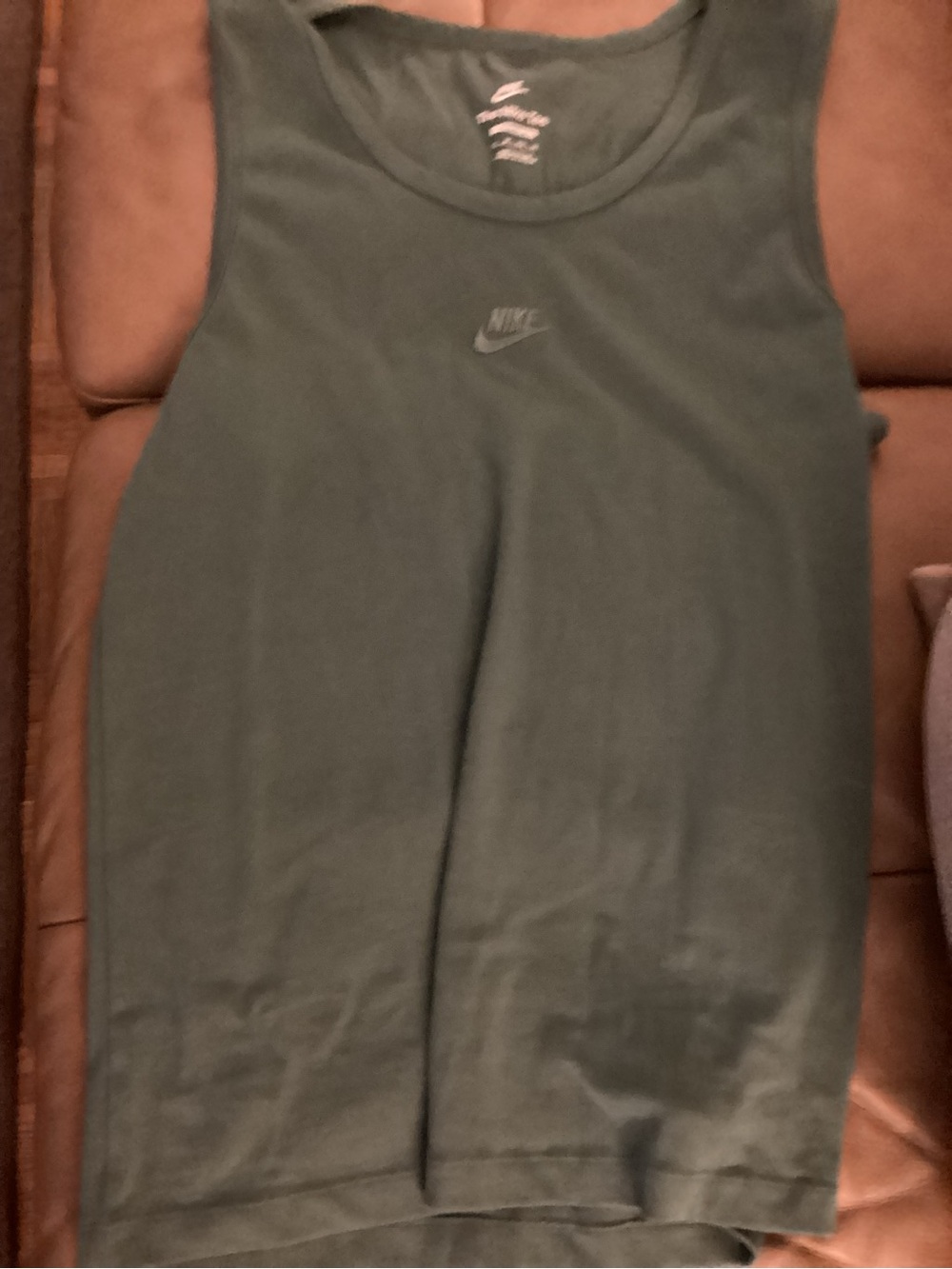 Nike Teal Sleeveless Tank Top